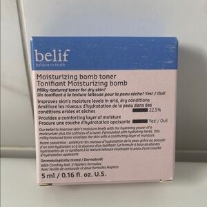 Belif Moisturizing bomb toner